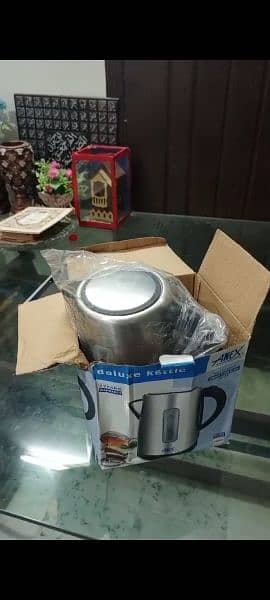 for sale Anex electric kettle 50% off py open warranty card. 6