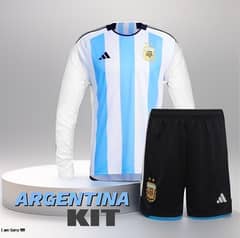 Argentina Kit For Boys & Girls Shirt & Short