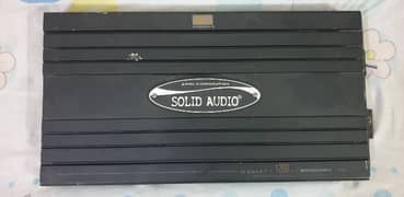 Solid Audio Amplifier | 1200w | 4-Channel