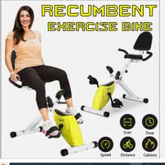 USA Imported Recumbent Exercise Bike/Cycle. Perfect for Weight Loss