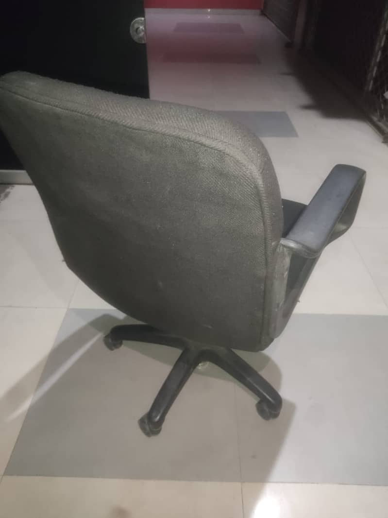 Employee Chair, Office chair, Computer chair, Revolving chair,  Black 2