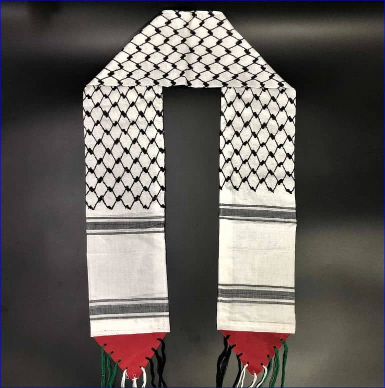 Pakistan flag cone-shaped for office. Palestine flag, Muffler keffiyeh 18