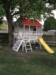 kids slides | Wooden Playhouse Set | kid swing | jhoola | Seesaw