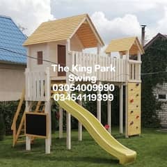 kids slides | Wooden Playhouse Set | kid swing | jhoola | Seesaw