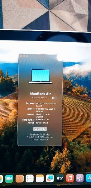 Apple MacBook Air A1932 core i5 2018 16GB RAM,512GB SSD Flash 2