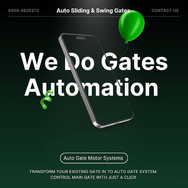 Auto Sliding & Swing Gate Motor !! Auto Shutter !! Electric Fence 2