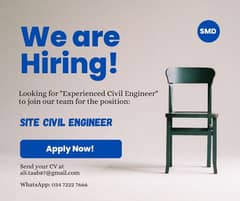 Job Offer for the Position of "Site Civil Engineer" (Experienced)