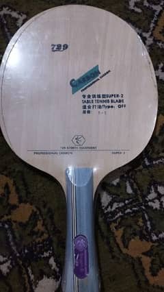 table tennis racket wood/blade