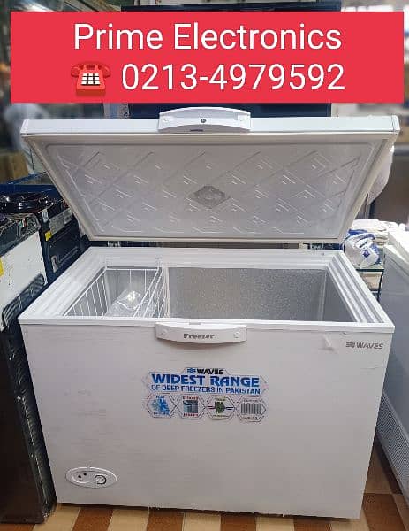 Waves Dawlance Haier vertical and chest Deep freezer 1