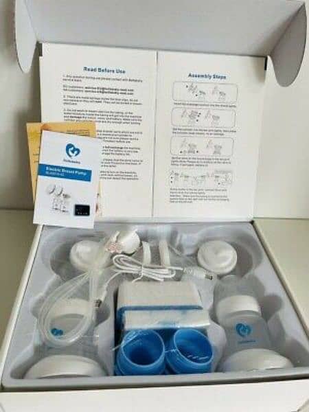 Amazon Branded Bellababy Double Electric Breast Feeding Pumps LED 7