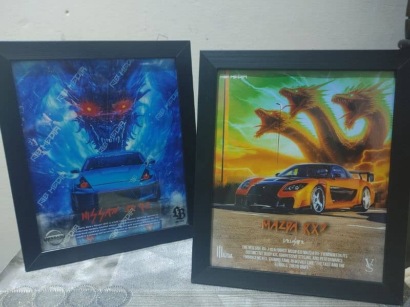 custom poster Frames with posters 3