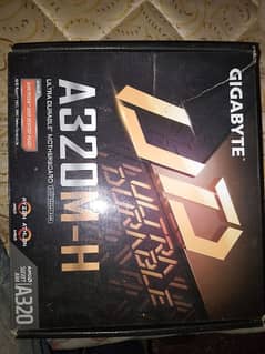 A320m Gigabyte motherboard+ryzen 5 3500X