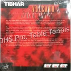 Table tennis racket rubber