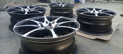 15 inch ALLOY RIMS 5 NUTTY