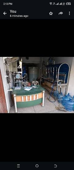 complete RO plant working set-up for sale