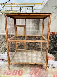 wood cage two