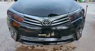 Original bumpers and head lights with chromes corolla xli gli altis