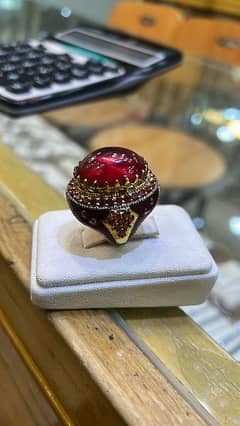 Anari Yaqoot Ring With Turkish Style. . 0