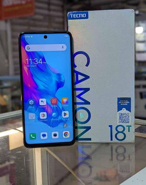 4 128 Tecno CamOn 18t 2