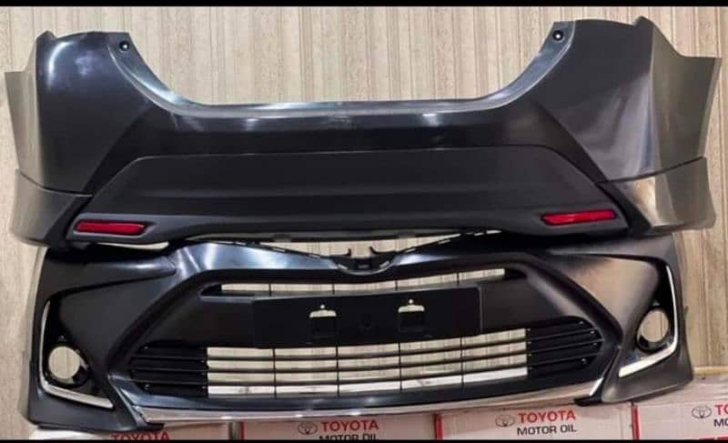 Toyota Corolla X bumper complete available on wholesale rate 0