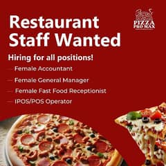 All Females Restaurant Staff Required