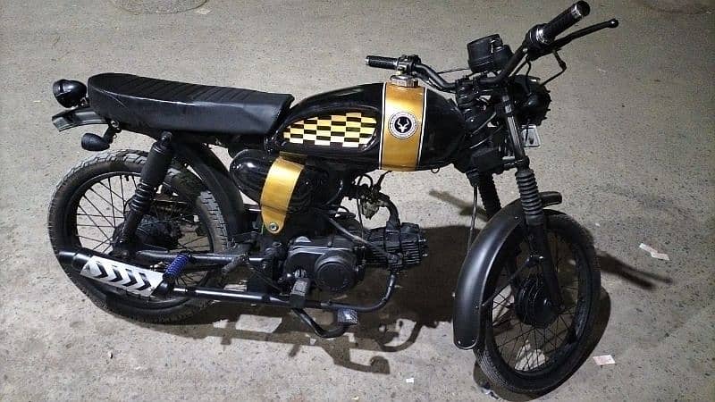 Road Prince altered cafe racer 70 cc 3