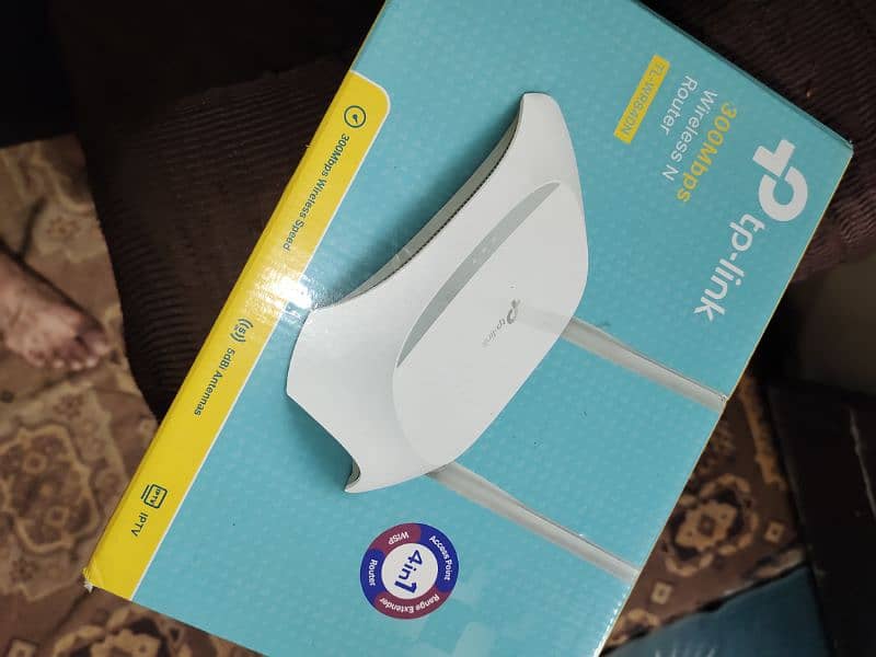 TP link router 2 antina box pack powerbnk 0