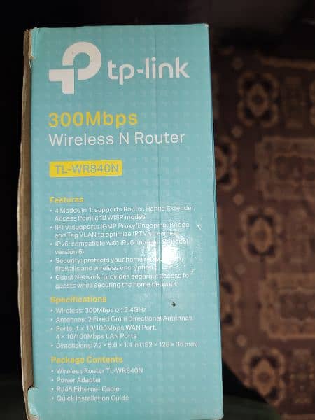 TP link router 2 antina box pack powerbnk 2