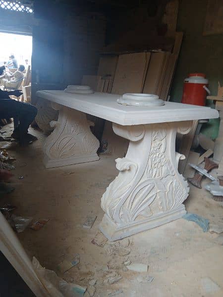 White limestone master banch 1