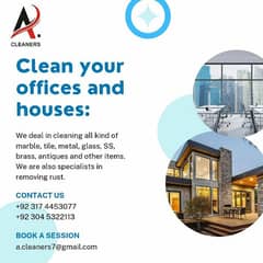 house and office cleaning service.