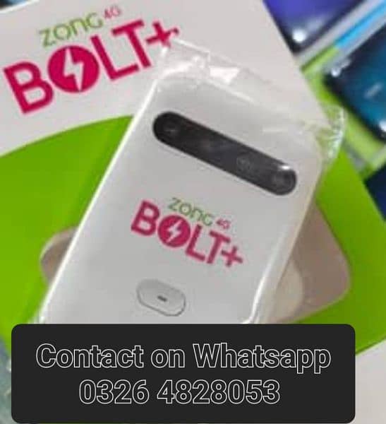 Zong 4G Bolt MBB internet Devices Available for Discount Direct Call 0