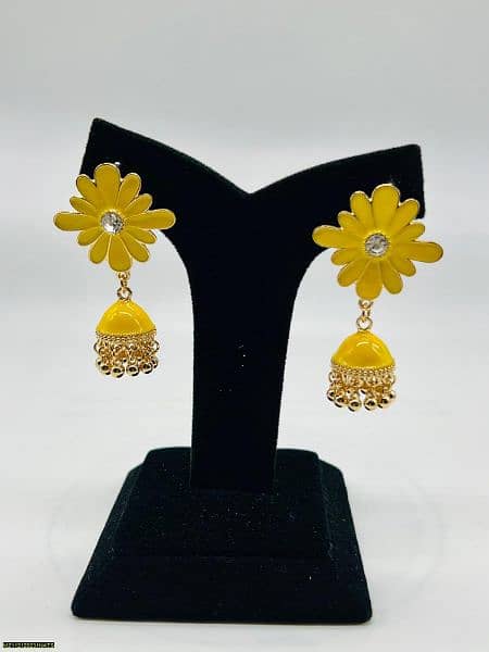 fancy flower earrings for women 3