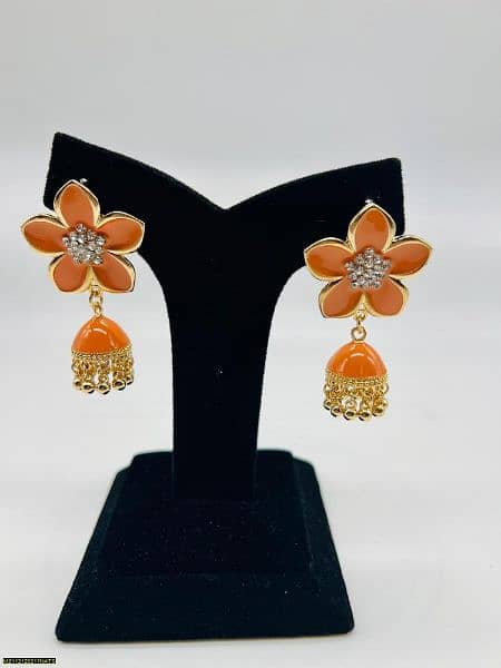 fancy flower earrings for women 6