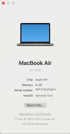 Macbook Air 2020 0