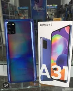 samsung a31 for sale 128gb with box