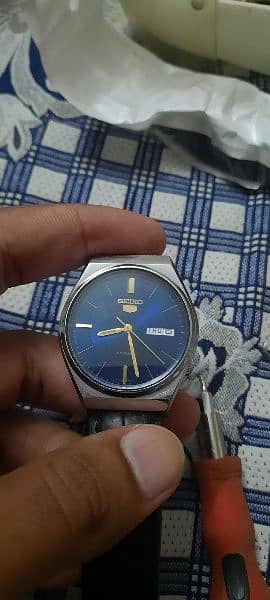 Seiko 5 Automatic Watches  good condition vintage watch 3