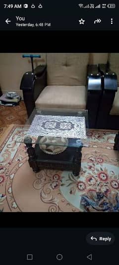 used santer table