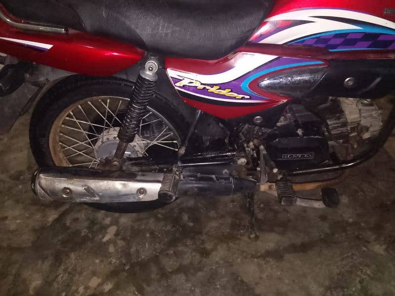 Honda prider 100 cc ache condition and. average 5