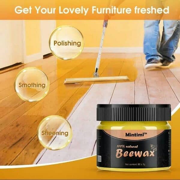 Furniture Dust Cleaning Wax. 3