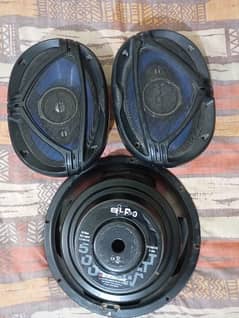 KenWood Speaker's with woofer in excellent condition