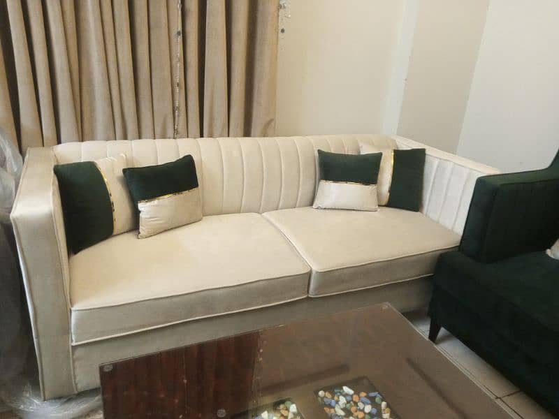 7 seater sofa set brand new beautiful combination 4