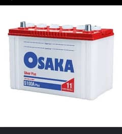 Osaka battery 100 amper 11 plates