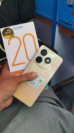 tecno spark 20 8/256gb 9month warranty 10/9 all ok