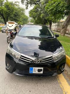 Toyota Corolla 2015 xli convert Gli Islamabad number 03165994109