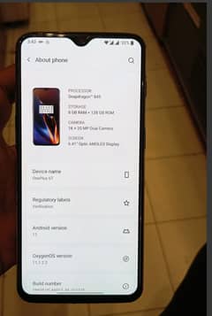 OnePlus 6t PTA approved. Exchange possible