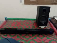 faster xb6000 sound bar with subwoofer