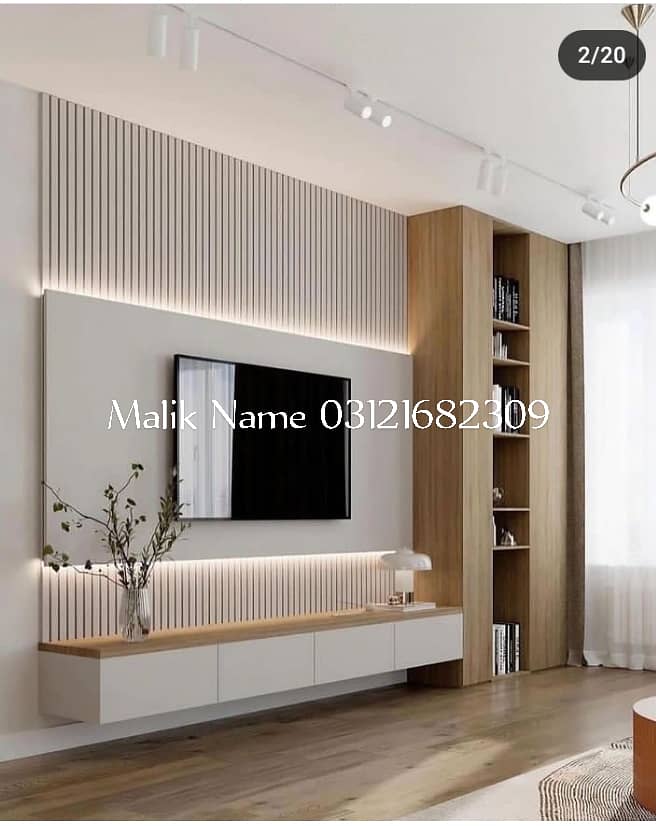 media wall,wood work,cabinets,Wardrobes,Carpenter work,wooden doors 3