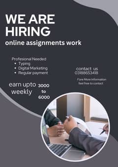 online assignments earning