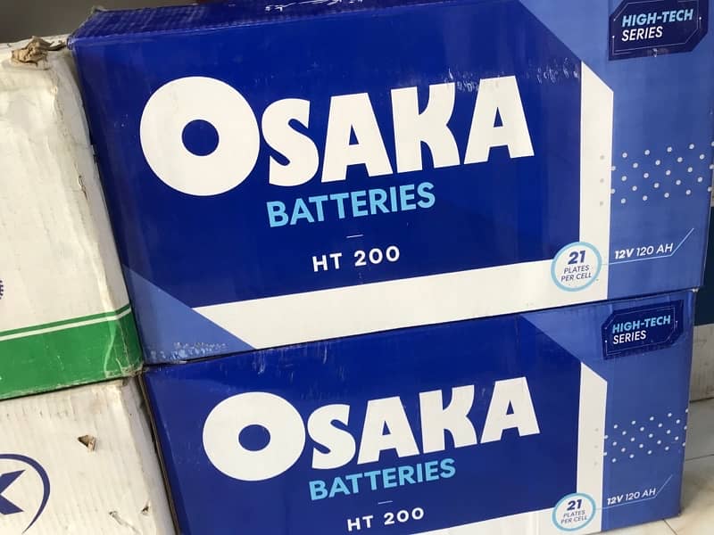 Osaka HT-200 New battery FREE HOME DELIVERY FREE BATTERY FITTING . 1