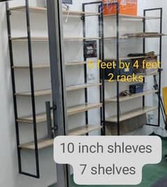 shelves racks for sale . just like new